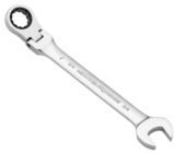 6-15mm Flexible Head Ratchet Ratcheting Metric Spanner Socket Wrench Nut Tool S&